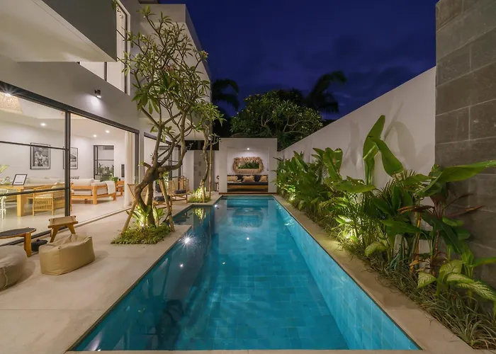Puri Senang - Modern Pool Villa, 6 Mins To Berawa & Finns