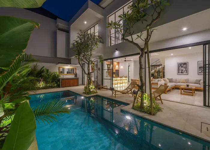 Puri Senang - Modern Pool Villa, 6 Mins To Berawa & Finns Canggu